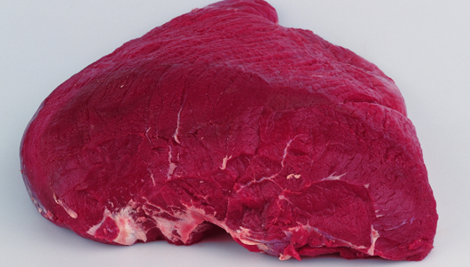 Beef topside without fat